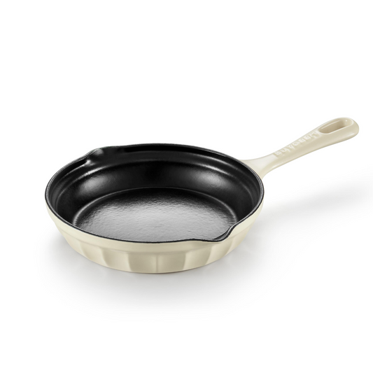 BUYDEEM Enameled Cast Iron Skillet CP542